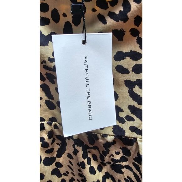 FAITHFULL THE BRAND Eryn Mini Dress - US 8 / AUS 12 New w/ Tags MSRP $225 - Picture 6 of 16